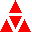  4 small red triangles 